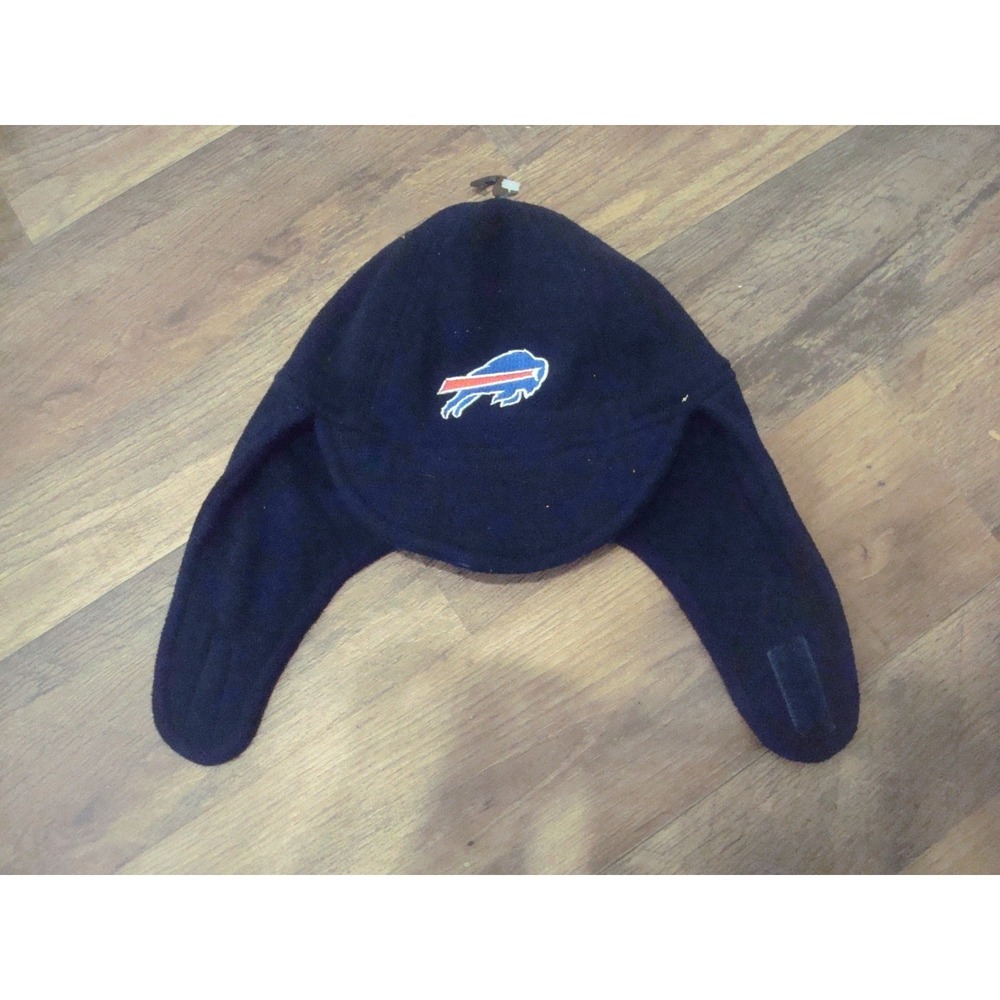 YOUTH BUFFALO BILLS   00S Y2K KNIT TOBOGGANHAT CAP DEADSTOCK ‎ VINTAGE ST4
